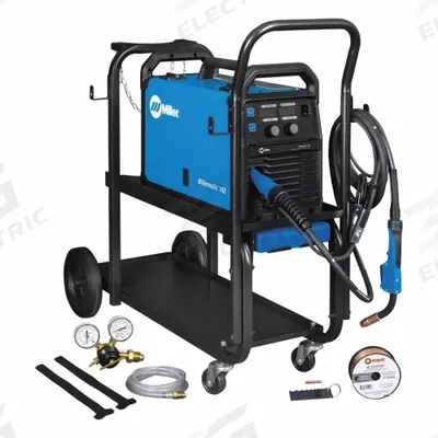 MILLER ELECTRIC Collection Hose: 1 3/4 in Dia, 17 ft Lg, 2 in Wd - Miller Portable Welding Fume Extractor Hoses