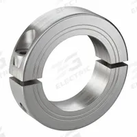 RULAND MANUFACTURING Shaft Collar: 2-Piece, Metric, Round, Clamp-On, 50 mm Bore Dia, 19 mm Collar Wd (MPN MSP-50-SS). Key specifications — attr671628: RULAND MANUFACTURING.