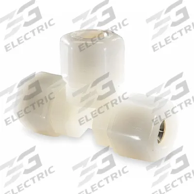 PARKER Compression Tee Fitting: 1/2 in OD x 1/2 in OD x 1/2 in OD Size - General Purpose Nylon Compression Fittings