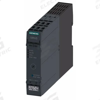 Siemens Compact Magnetic Motor Starter: Reversing, 3 Poles, Electronic Protection - Reversing Starters with Electronic Overloads