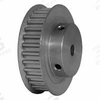 DAYTON Timing Pulley: Curvilinear, Fixed, For 9 mm Belt Wd, 32 Teeth, 5 mm Pitch, Aluminum (MPN 32-5M09-6FA3). Key specifications — Brand: DAYTON; Finish: Clear Anodized; For Belt Series: Powerhouse®.