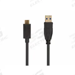 MONOPRICE USB Cable: Type C End 1, Type A End 2, Black, 6 ft Lg, 3.0 USB Specification, USB Cable (MPN 38610). Key specifications — End 1 Connection Type: Type C; Color: Black; Brand: MONOPRICE; Product Type: USB Cable; End 2 Connection Type: Type A.