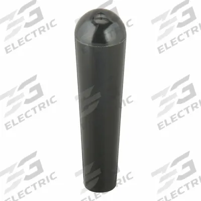 DAVIES Hand Knob: Tapered, Thermoset, 1/4"-20, 12 mm Thread Lg - Long Tapered Knobs with Threaded Hole