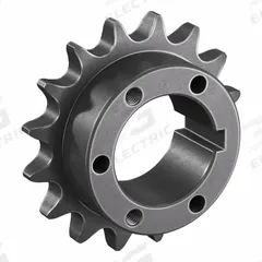 TSUBAKI Sprocket: For 60 Chain, 16 Teeth, 3.845 in Pitch Dia, 4.221 in Outside Dia, Steel (MPN 60P16). Key specifications — Brand: TSUBAKI; Required Bushing Series: P1.