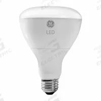 GE LAMPS Compact LED Bulb: LED, BR30, Medium Screw (E26), 8 W Watt, 5000K, 650 lm Light Output (MPN LED8DBR30/950-6PK). Key specifications — Bulb Finish: Frosted; Color Temperature: 5000K; Shatter-Resistant: No; Brand: GE LAMPS; Voltage: 120V AC; Bulb Shape: BR30.