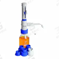 UNITED SCIENTIFIC SUPPLIES INC Bottle Top Dispenser: 100 mL Volume Capacity - mL, 10 mL – 100 mL (MPN BTDR-6). Key specifications — Brand: UNITED SCIENTIFIC SUPPLIES INC; Accuracy: +/-0.6%.