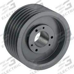 APPROVED VENDOR V-Belt Pulley: 8V1500, 6 Groove, 15 in OD, Bushed Bore, J, For 8V/8VX Belt Section (MPN 68V1500J). Key specifications — Pulley Industry Number: 8V1500; Pitch Diameter: 15 in (8V); For Belt Section (broad, with similar types): 8V or 8VX.