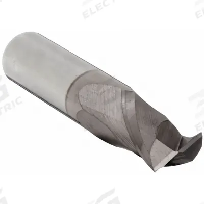 APPROVED VENDOR Square End Mill: Carbide, TiCN Coated, 2 Flute, 1/8" Mill Dia, 1/4" LOC - General Purpose Carbide Square End Mills