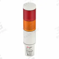 FEDERAL SIGNAL Status Indicator Light: 2 Tier, Amber/Red, No Sounder Tier, 9 13/16 in Overall Ht (MPN MSL2-120AR). Key specifications — Manufacturer Part Number: MSL2-120AR; Brand: FEDERAL SIGNAL; Operating Voltage: 120V AC; Light Tier Color: Amber.