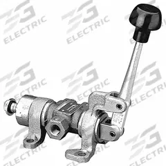 PARKER Manual Air Control Valve: M0, Four-Way / Two-Position, Lever, 3/8 in Female NPT, Bronze, M0 (MPN M05435443). Key specifications — attr1084737: Bronze; attr1084778: Spool; attr1084767: M0; attr1084731: M05435443; attr1084739: PARKER; attr1084765: Detent; attr1084768: M0.