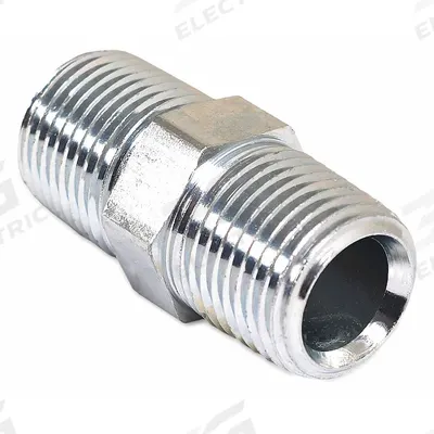 MI-T-M Hex Nipple: Mfr Part # 24-0031, Steel - Assorted Parts & Accessories
