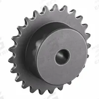 TSUBAKI Sprocket: One-Sided Hub, For Single Strands, 35, 25 Teeth, 2.992 in Pitch Dia, Steel (MPN 35B25). Key specifications — Brand: TSUBAKI.