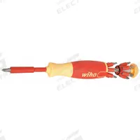 WIHA Bit Holder: Bit Holder, Hand, 1/4 in Compatible Bit Size, Hex Compatible Bit Shank, Nonmagnetic (MPN 38050). Key specifications — attr1132695: Hex; attr1132691: Not Impact Rated; attr1132694: Nonmagnetic; attr1132704: WIHA.