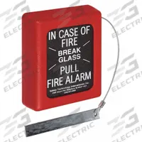 SAFETY TECHNOLOGY INTERNATIONAL Fire Alarm Break Glass Cover: Wall Mount, Surface Mount Mounting (MPN STI-6100). Key specifications — Legend: IN CASE OF FIRE BREAK GLASS PULL FIRE ALARM; Color: Clear; Brand: SAFETY TECHNOLOGY INTERNATIONAL; Mounting Style: Surface Mount; Mounting Location: Wall Mount; Product Type: Pull Station Guard.