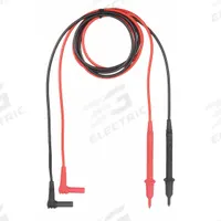 FLIR Test Leads: CAT IV 1000V, Std Probe, Right Shrouded Plug, 3 3/8 ft Lg, 18 AWG Wire Size (MPN TA80). Key specifications — Brand: FLIR.