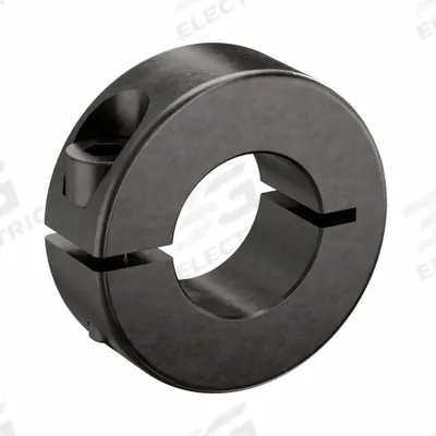 RULAND MANUFACTURING Shaft Collar: 1-Piece, Metric, Round, Clamp-On, 18 mm Bore Dia - Steel Shaft Collars