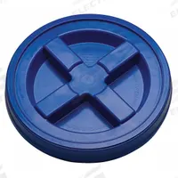 APPROVED VENDOR Pail Lid: Gasketed/Snap-On, 12 in Overall Dia, Blue, Plastic, FDA Compliant (MPN GA5B). Key specifications — UN Rating Liquids: Not Rated; Brand: APPROVED VENDOR; UN Rating Solids: Not Rated; Material: Plastic.