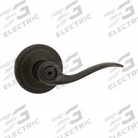 KWIKSET Door Lever Lockset: Privacy Lever Locksets, Bronze, ADA Compliant (MPN 730TNL-11P-6AL-RCS). Key specifications — Ligature Resistance: Not Ligature-Resistant; Brand: KWIKSET; Lockset Function ANSI Code: F76; Visual Indicator Message: No Message; Lockset Style: Rose; ADA Compliant: Yes; Finish: Satin Bronze-Plated, Blackened, Satin Relieved, Clear Coated : Zinc.