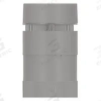 WERMA Tower Light Sounder Tier: Siren Sound, 24V, 1 9/16 in Overall Dia, 2 11/16 in Overall Ht (MPN 63571075). Key specifications — Brand: WERMA; Manufacturer Part Number: 63571075; Compatible with Series: KombiSIGN 40; Operating Voltage: 24V; Sound Operating Mode: Steady.