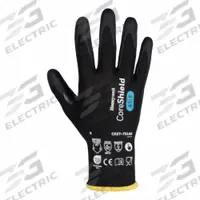 PIP GLOBAL SAFETY Cut Protection Glove: XS ( 6 ), ANSI Cut Level A7, Palm and Fingers, Dipped, 1 PR (MPN CS27-7518B-6). Key specifications — Glove Coating Finish: Foam; Smooth; Brand: PIP GLOBAL SAFETY; Glove Hand Style: Left and Right; Touchscreen Compatible: Yes; Includes Reinforced Thumb Crotch: Yes; Knit Material Color: Black.