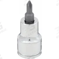 WESTWARD Socket Bit: 3/8 in Drive Size, Phillips Tip, 3/16 in Tip Size, 1 55/64 in Overall Lg, SAE (MPN 3LE40). Key specifications — attr1213300: 3/16 in; attr1213307: Fixed Insert; attr1213309: WESTWARD.
