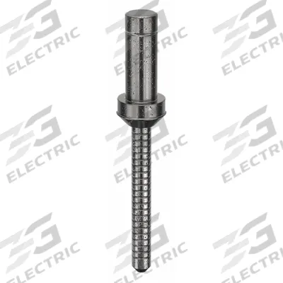 BOM Blind Rivet,1.542 in L,0.25 in dia,PK10: Inch, 1 35/64 in Overall Lg, 33/64 in Body Lg - Domed-Head Blind Rivets