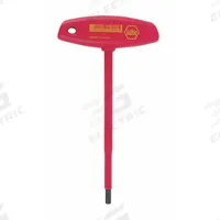 WIHA Hex Key: 0 Ball Ends, 5 mm Tip Size, Metric, Short, Chrome Vanadium Molybdenum, Black Oxide, T (MPN 33443). Key specifications — attr1205521: WIHA; attr1205526: Black Oxide.