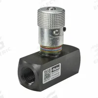 PARKER Flow Control Valve: 15 gpm Max Flow Rate, #10 SAE O-Ring Boss, #10 SAE O-Ring Boss, Steel (MPN N1020S). Key specifications — attr1018158: Manual; attr1018114: Rotary Knob; attr1018116: Steel; attr1018117: PARKER; attr1018137: Two-Way.