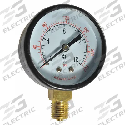 Dayton Pressure Gauge: For 10Z913/10Z914/10Z915 (MPN TT10Z913PGG) - Maintenance & Repair Parts