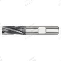 WIDIA HANITA Roughing End Mill: Carbide, AlTiN Coated, 4 Flute, Fine Pitch, 3/8" Mill Dia, 7/8" LOC (MPN 4S0R10004NW)