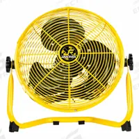 JAN FAN Mounted Fan: 12 in Blade Dia, 3 Speeds, 120V AC, Direct Drive, Steel (MPN JF-12F-Y). Key specifications — Number of Speeds: 3; Voltage: 120V AC; Brand: JAN FAN.