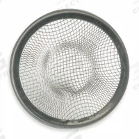 APPROVED VENDOR Strainer: 2 in Overall Dia, 7/8 in Overall Ht, Stainless Steel, Unfinished, Silver (MPN 1PPG7). Key specifications — Material: Stainless Steel; Color: Silver; Connection Type: Drop-In; Brand: APPROVED VENDOR; Application: Sink Drain.