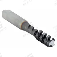 CLEVELAND Spiral Flute Tap: M4x0.7 Metric, D4 / 6H, 3 Flute, Bottoming Chamfer (MPN C58905)