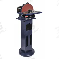 DAYTON Disc Sander: For Metal/Plastic/Wood, 115V, Single-Phase, 0.8 hp, 12 in Dia, Floor Standing (MPN 499F69). Key specifications — attr652953: 115V; attr652936: Single-Phase; attr666565: Wood; attr652910: DAYTON.