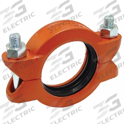 GRUVLOK Metal Pipe Straight: Straight, 6 in x 6 in, Ductile Iron, NBR Seal - Grooved Pipe Couplings