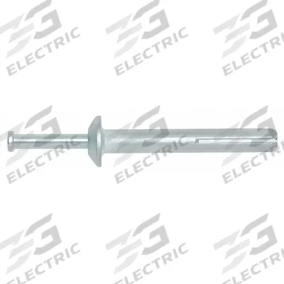 DEWALT Drive Anchor: 3/16 in Dia, 7/8 in Overall Lg, Mushroom, Zamac Alloy, Zinc Plated - Metal Removable Nail Drive Anchors