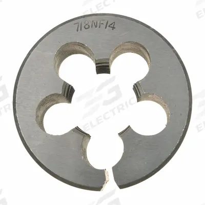 WESTWARD Alloy Steel Die, 7/8-14 UNF: CCT1060-120, Die - Pneumatics