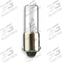 APPROVED VENDOR Incandescent Bulb: Incandescent, Miniature Bayonet (BA9s), (T) Tubular, T2-1/2, 28MB (MPN 21U506). Key specifications — Light Color: White; Trade Number: 28MB; Voltage: 28V AC; Brand: APPROVED VENDOR; Bulb Shape: T2-1/2.
