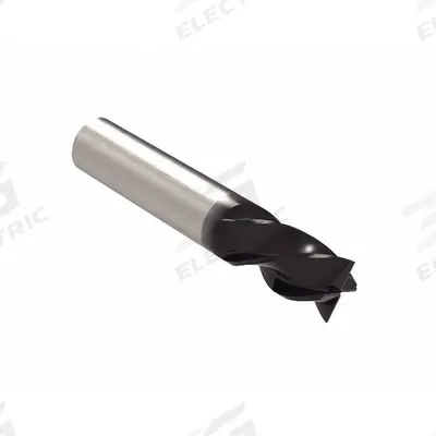 WIDIA HANITA Square End Mill: Carbide, AlTiN Coated, 4 Flute, 3/16" Mill Dia, 5/16" LOC - Fast-Cutting Carbide Square End Mills for Steel & Cast Iron