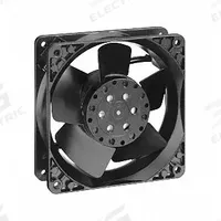 EBM-PAPST Axial Fan: 102.3 cfm Airflow @ 0.000 in SP, 4 11/16 in Ht, 38 mm Dp, Plug-In, 115V AC (MPN 4600N). Key specifications — Blade Material: Steel; IP Rating: Not Rated; Brand: EBM-PAPST.