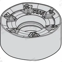 WIDIA Round Milling Insert: RNPJ1605M0SMH (MPN 5542342)