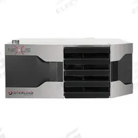 STERLING Gas Wall and Ceiling Unit Heater: 100,000 BtuH Heating Capacity Input, Propeller (MPN 11HU100A1NS1110B). Key specifications — Fuel Type: Natural Gas; Combustion Type: Field Convertible; Brand: STERLING; Fan Type: Propeller; Gas Connection Size, Gas Connection Type: 1/2 in NPT, Male; Overall Dimensions - H x W x D: 18-3/4 in x 42-13/16 in x 38 in.