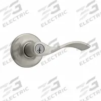 KWIKSET Door Lever Lockset: Office Lever Locksets, Nickel, ADA Compliant (MPN 405BL-15-SMT-6AL-RCS). Key specifications — attr1024149: Not Ligature-Resistant; attr1011488: KWIKSET; attr1011524: No Message; attr1011506: Rose; attr1011485: Yes; attr1059461: Satin Nickel-Plated : Zinc.