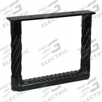 BUYERS PRODUCTS Cable Step: 12 in Step Wd, 1 3/8 in Step Dp, Steel, Black (MPN 5230912). Key specifications — Material: Steel; Color: Black; Step Tread: Non-Slip.