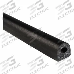 TRIM LOK INC Rubber Seal: D-Shaped, Self-Adhesive Mounting, High-Strength, EPDM, 25 ft Overall Lg (MPN X5381BT-25). Key specifications — Color: Black; Mounting Style: Self-Adhesive; Seal Shape: D-Shaped; Brand: TRIM LOK INC; Material: EPDM; Adhesive Bond: High-Strength.