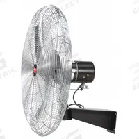 DAYTON Mounted Fan: 18 in Blade Dia, 115V AC, 1/5 hp Motor HP, Wall Mount, Non-Oscillating, Bracket (MPN 20935). Key specifications — Brand: DAYTON; Voltage: 115V AC; Number of Speeds: 3; Fan Mounting Location: Wall; Oscillation: Non-Oscillating; Mounting Type: Bracket.
