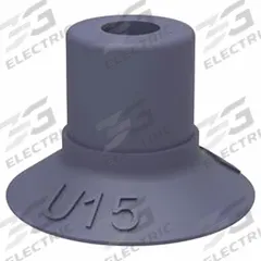 PIAB Vacuum Pad: Bellows, w/o Adapter, 22.1 mm Pad Dia, Food Grade Silicone Rubber, Clear, 50A, B20 (MPN B20.21). Key specifications — attr1019136: B20.21; attr1019138: PIAB; attr1019139: 50A.