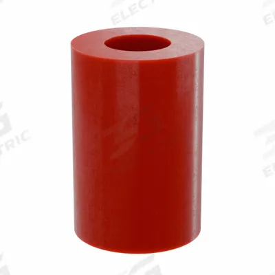 BUNTING BEARINGS Sleeve Bearing: PTFE, J-4200, 1/8 in Bore, 1/4 in OD, 3/8 in Overall Lg - General Purpose Plastic Sleeve Bearings