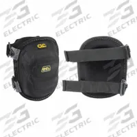 CLC Knee Pad: Universal, 2 Straps, Clip, 1 PR (MPN 372). Key specifications — Cap Material: Fabric; Color: Black; Pad Material: Gel; Strap Material: Elastic; Brand: CLC; Closure: Clip; Features: Injection-Molded; Latex Content: Latex Free.