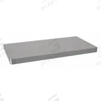 TENNSCO Shelf: 48 in x 24 in, 4,000 lb Load Capacity, Steel, 16 ga Decking, Gray, Shelf (MPN RXHS-4824). Key specifications — attr7875: Steel; attr7906: Shelf Supports; attr17410: Zinc Plated; attr17412: Single Straight; attr17414: Gray; attr17415: Steel; attr37831: TENNSCO; attr37833: Zinc Plated.
